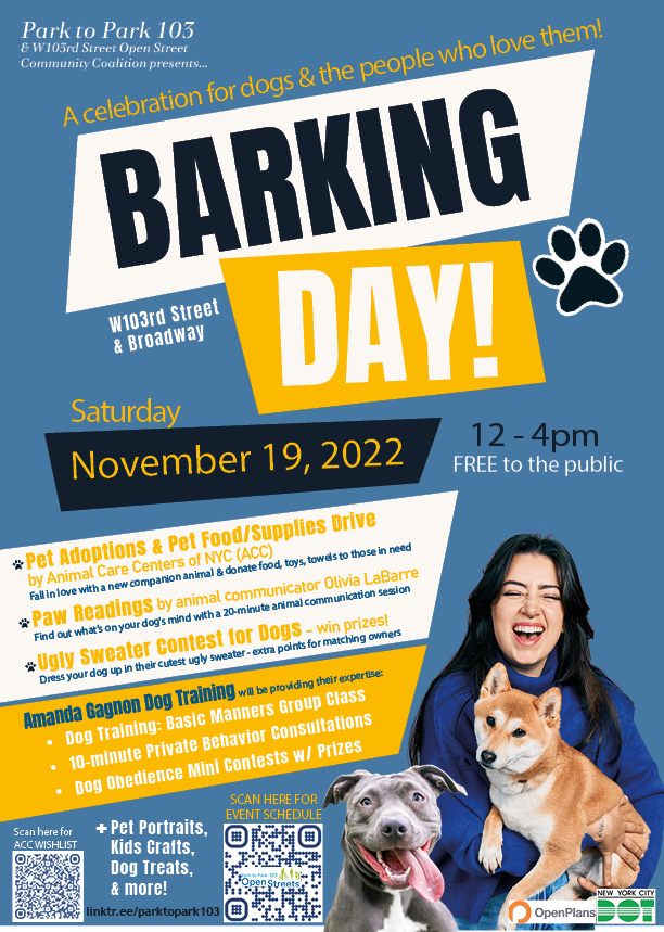 Barking Day Flyer - English