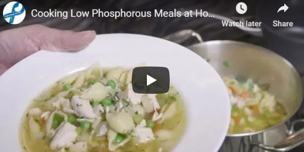 Low phosphorus recipes