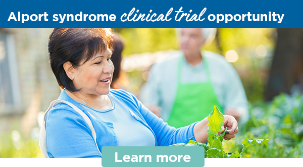 Alport syndrome clinical trial opportunity | Learn more