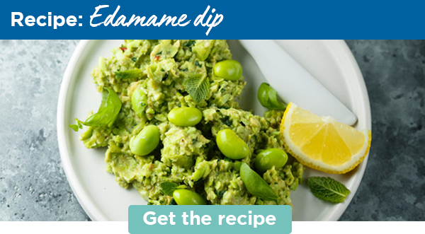 Recipe: Edamame dip | Get the recipe