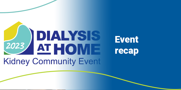 Dialysis at Home virtual event | Dialysis at Home event logo