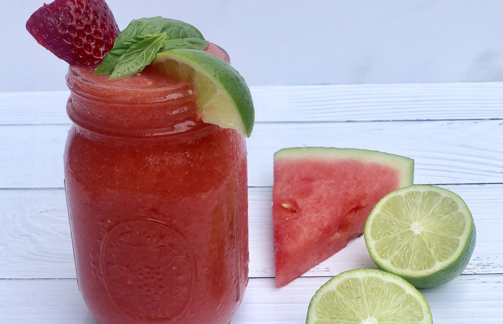 Watermelon lime refresher
