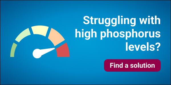 Struggling with high phosphorus levels? | Find a solution