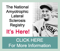 The National Amyotrophic Lateral Sclerosis Registry It's here