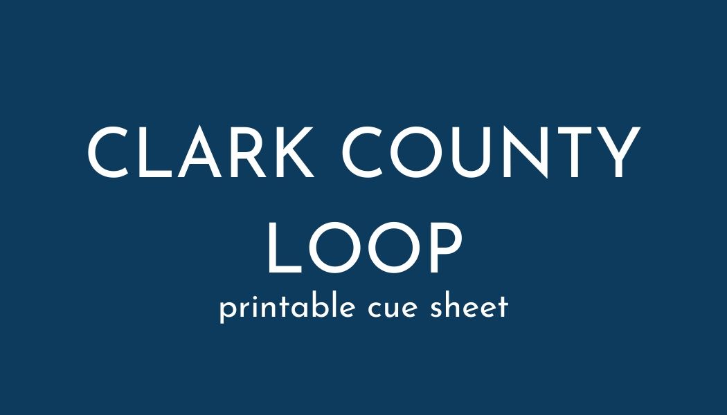 Clark County Cue Sheet