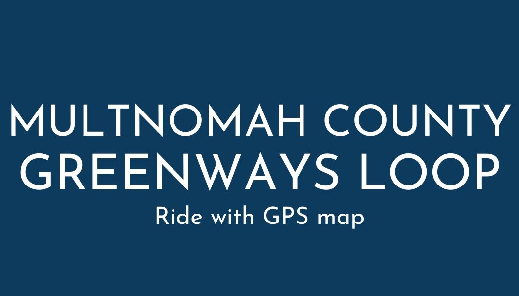 Multnomah Ride With GPS