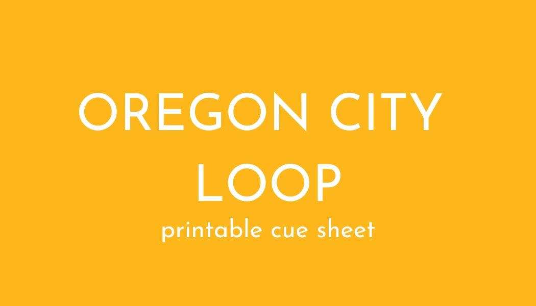 Oregon City Cue Sheet