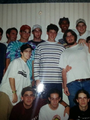 The high school crew. That's Sean in the top right corner.
