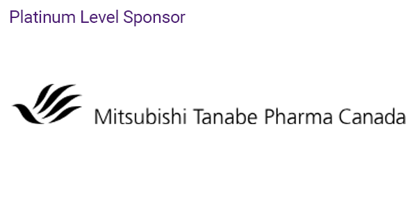 Mitsubishi Tanabe Pharma Canada Platinum Level Sponsor 2024