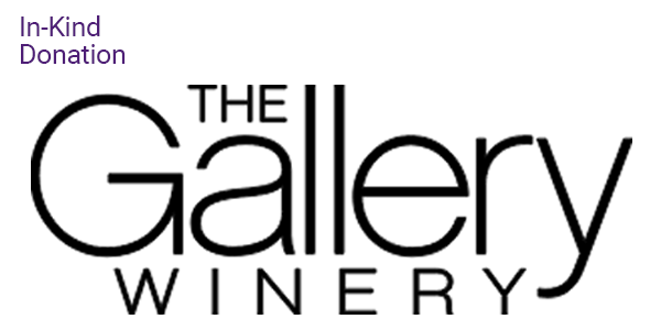 The Gallery Winery In-Kind Donation