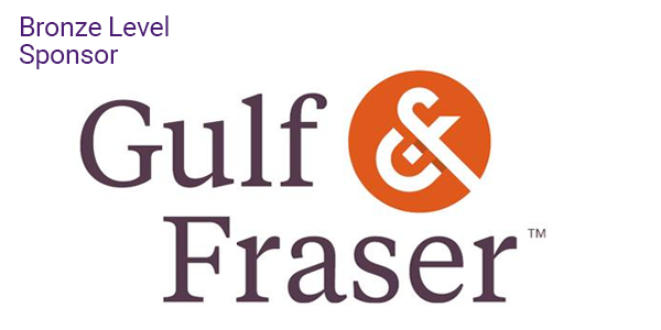 Gulf & Fraser Bronze Level Sponsor