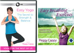 Easy Yoga: The Secret to Strength & Balance DVD and Easy Breathing Exercises CD