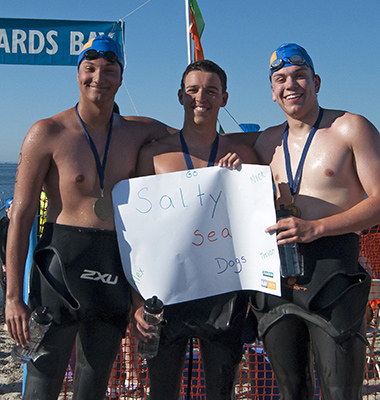 2016 Buzzards Bay Swim Wheeler Cup winners