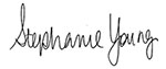 Stephanie Young signature