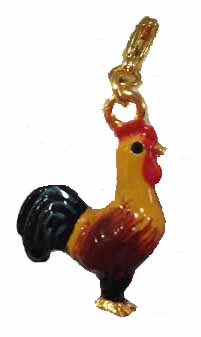 Click here for more information about Rooster Charm