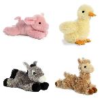 Click here for more information about Stuffed Animals - Pig, Duck, Donkey, Llama