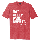 Click here for more information about Eat. Sleep. Fair. Repeat. T-Shirt