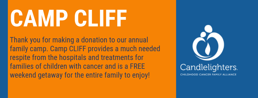 Camp CLIFF Donation Page Banner