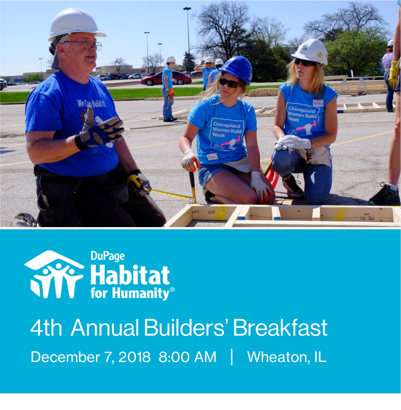 Builders' Breakfast 2018 Graphic