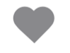 Gray Heart Icon
