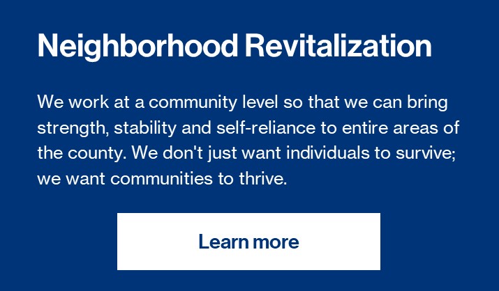 Neighborhood Revitalization Button