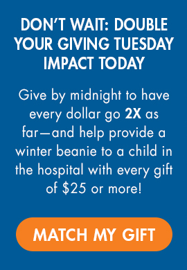 DON'T WAIT: DOUBLE YOUR GIVING TUESDAY IMPACT TODAY.