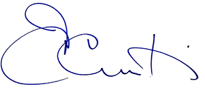 Jamie Lee Curtis signature.