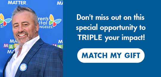 Don't miss out on this special opportunity to TRIPLE your impact!