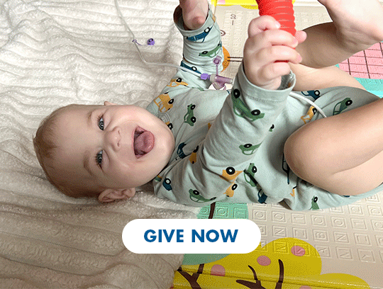 For kids like Sawyer: your impact triples thanks to Credit Unions for Kids. Donate now.