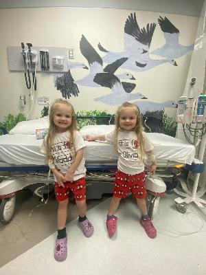 Your support helps kids like Maddie and Olivia!