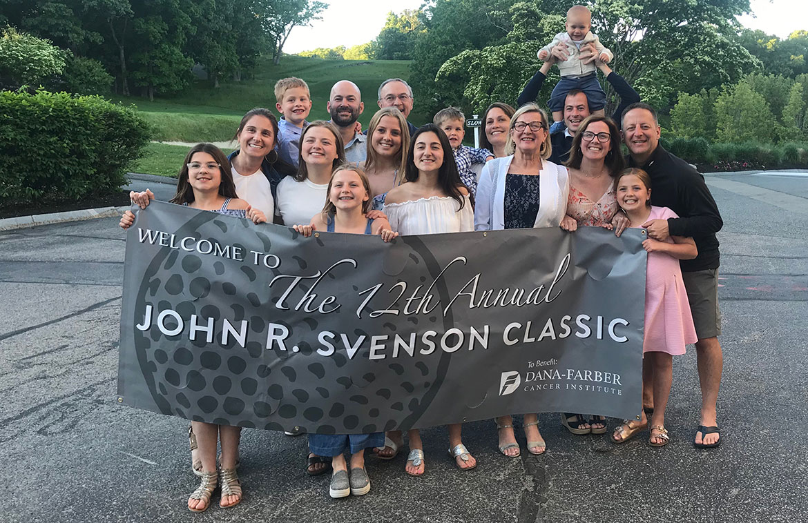 John R. Svenson Classic committee members and family