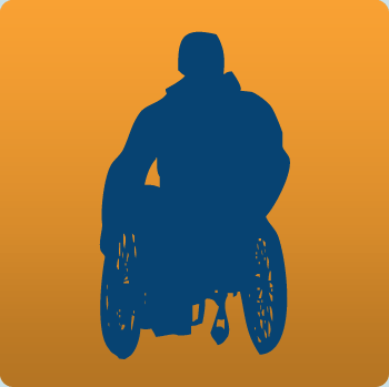 Person in wheelchair