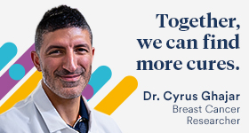 Together, we can find more cures.
