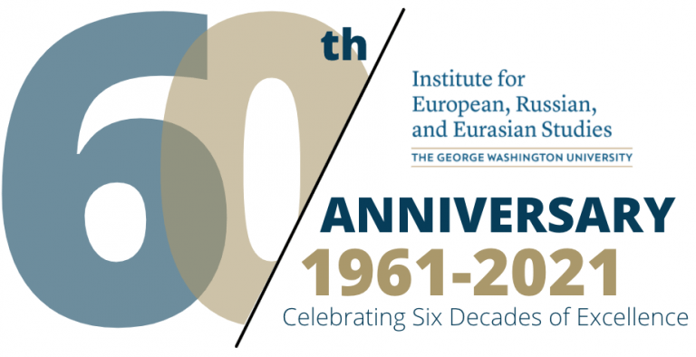 Logo for 60th anniversary of Elliott School Institute, IERES