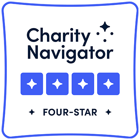 Charity Navigator 4-star Rating 2023