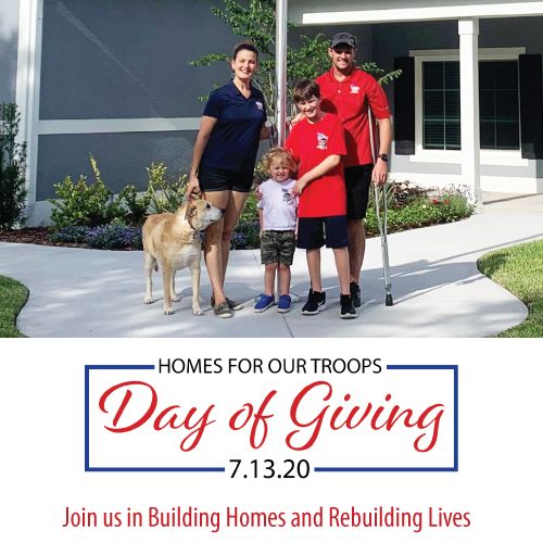 Homes For Our Troops Day of Giving