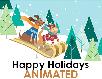 Happy Holidays (Illustrated, Animated)