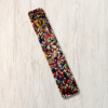 Epoxy resin mezuzah with colourful tiny chunks of glass