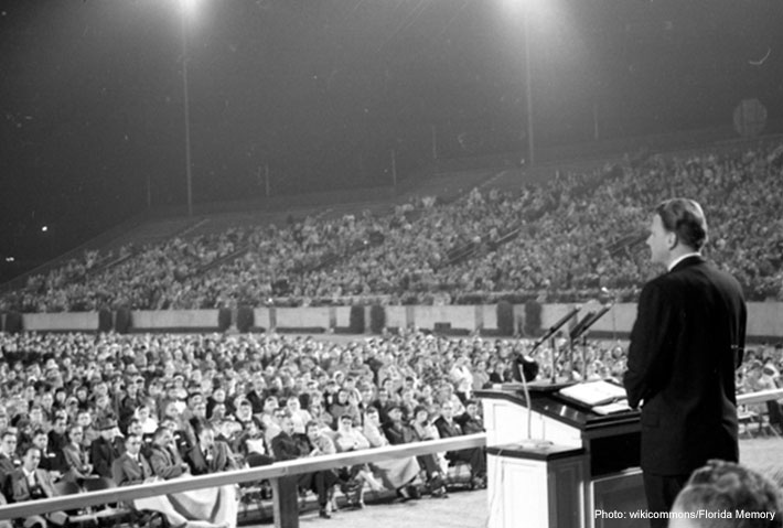 Evangelist Billy Graham