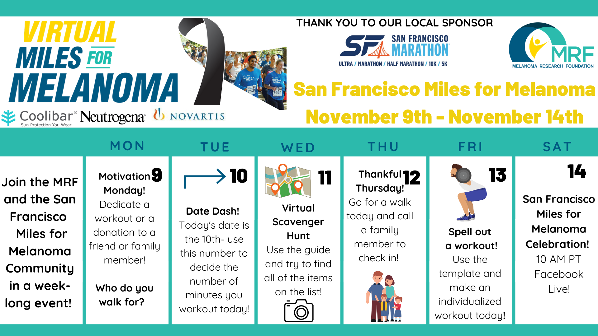 SF Miles for Melanoma Weekly Sched.png