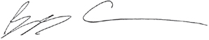 Bob Coleman Signature