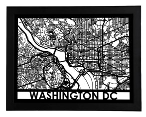 wdc streetmap framed