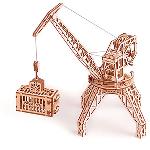 Wooden Crane Model/Puzzle Kit