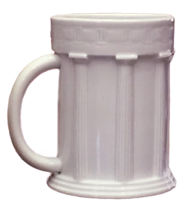 doric column mug