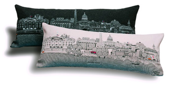 Washington, DC Skyline Pillow