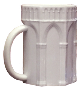gothic cathedral mug