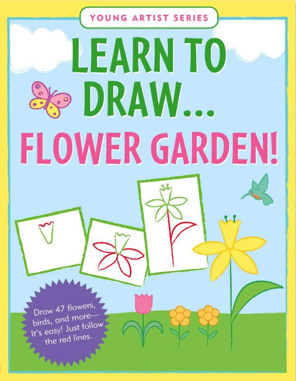 learn to draw...flower garden.JPG