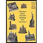 Miniature Metal Souvenir Buildings from Germany