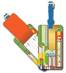 Click here for more information about Frank Lloyd Wright Saguaro Luggage Tag