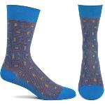Click here for more information about Frank Lloyd Wright Concrete Frieze Blue Men's Socks